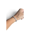 Iridescent Tile Bead Bracelet