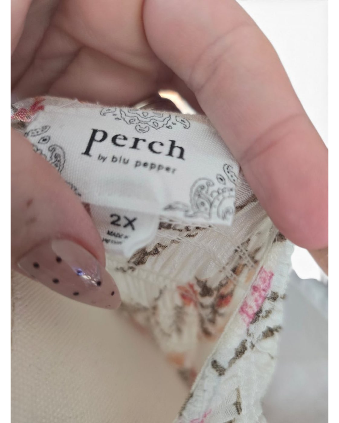Perch by blu pepper Floral Smocked Maxi Dress