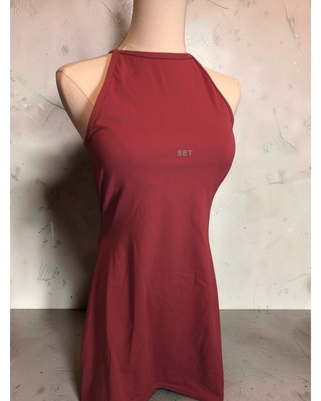SET ACTIVE Sportbody Halter Mini Dress