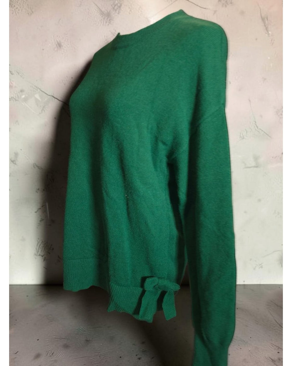 Charlie Side Bow Longline Sweater