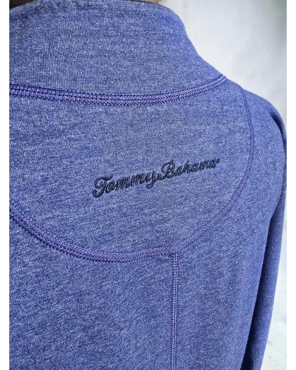 Tommy Bahama Quarter-Zip Midi Dress