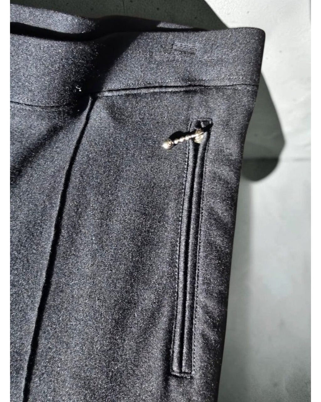 MODE DE VIE Zipper Accent Leggings