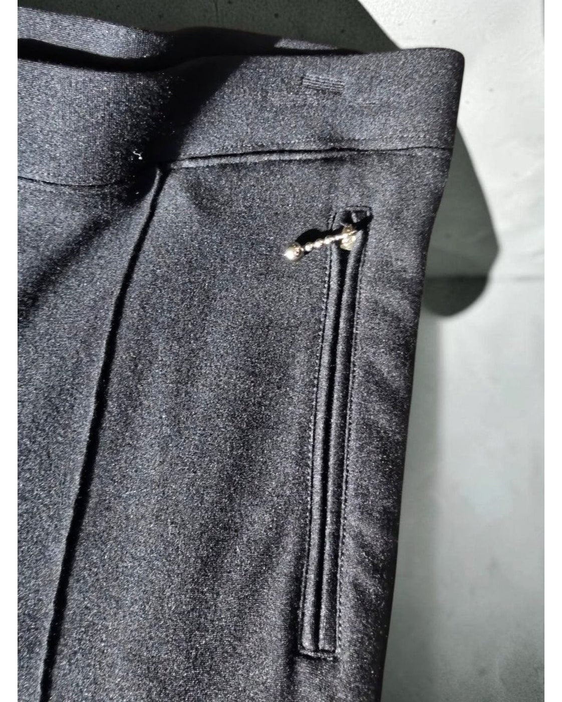 MODE DE VIE Zipper Accent Leggings