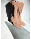 LUCKY BRAND Suede Mid-Calf Boots