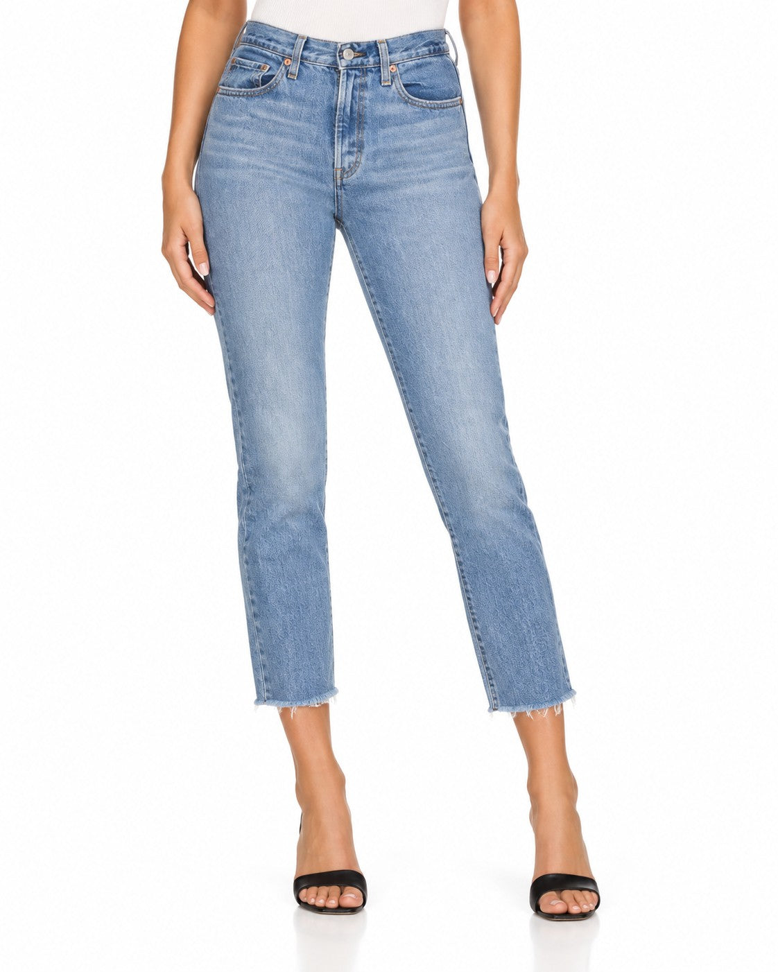 Levi's Premium Wedgie Icon Fit Ankle Jeans