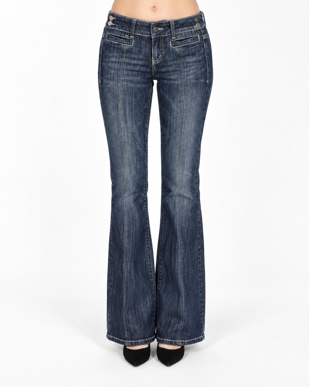 Miss Me "Reminisce" Wide Leg / Flare Jean
