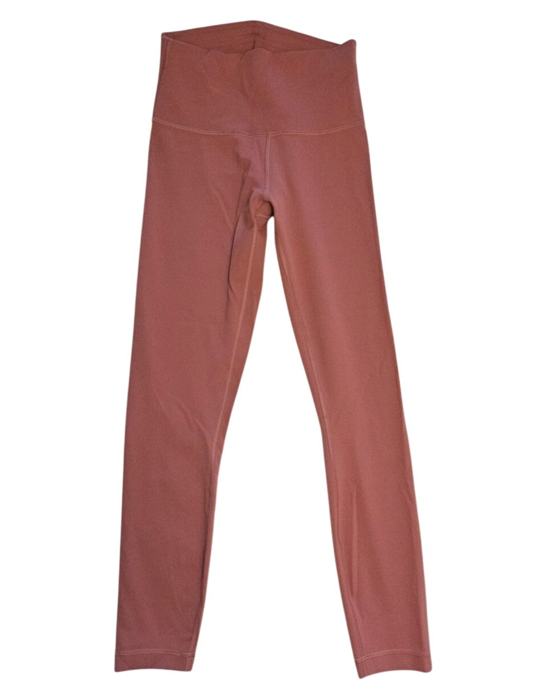 Orange lululemon Wunder Train Contour Fit High-Rise Tight 25" - Style# LW5DZRS, size 6 – photo 3