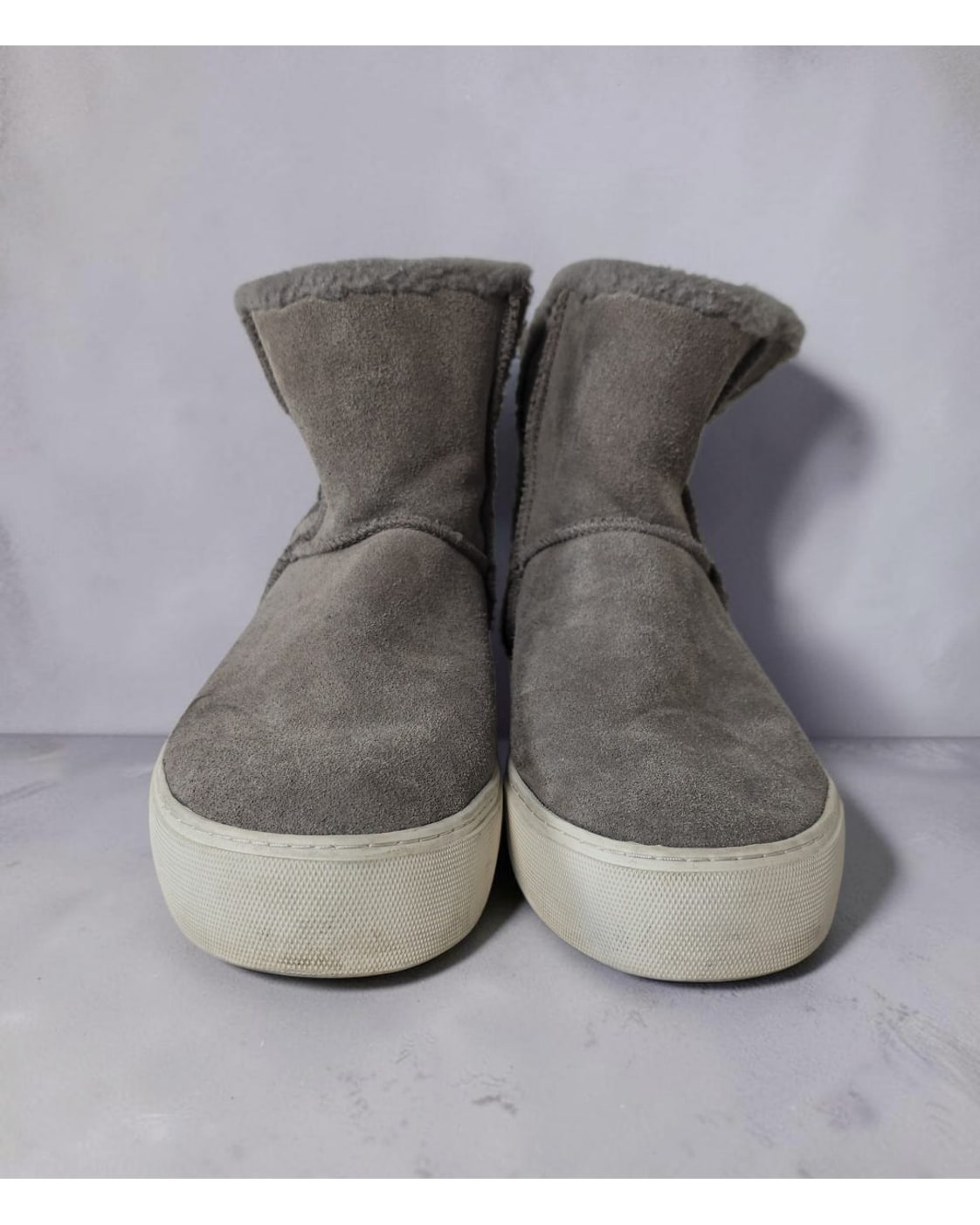 UGG Aika Suede Buckle Booties