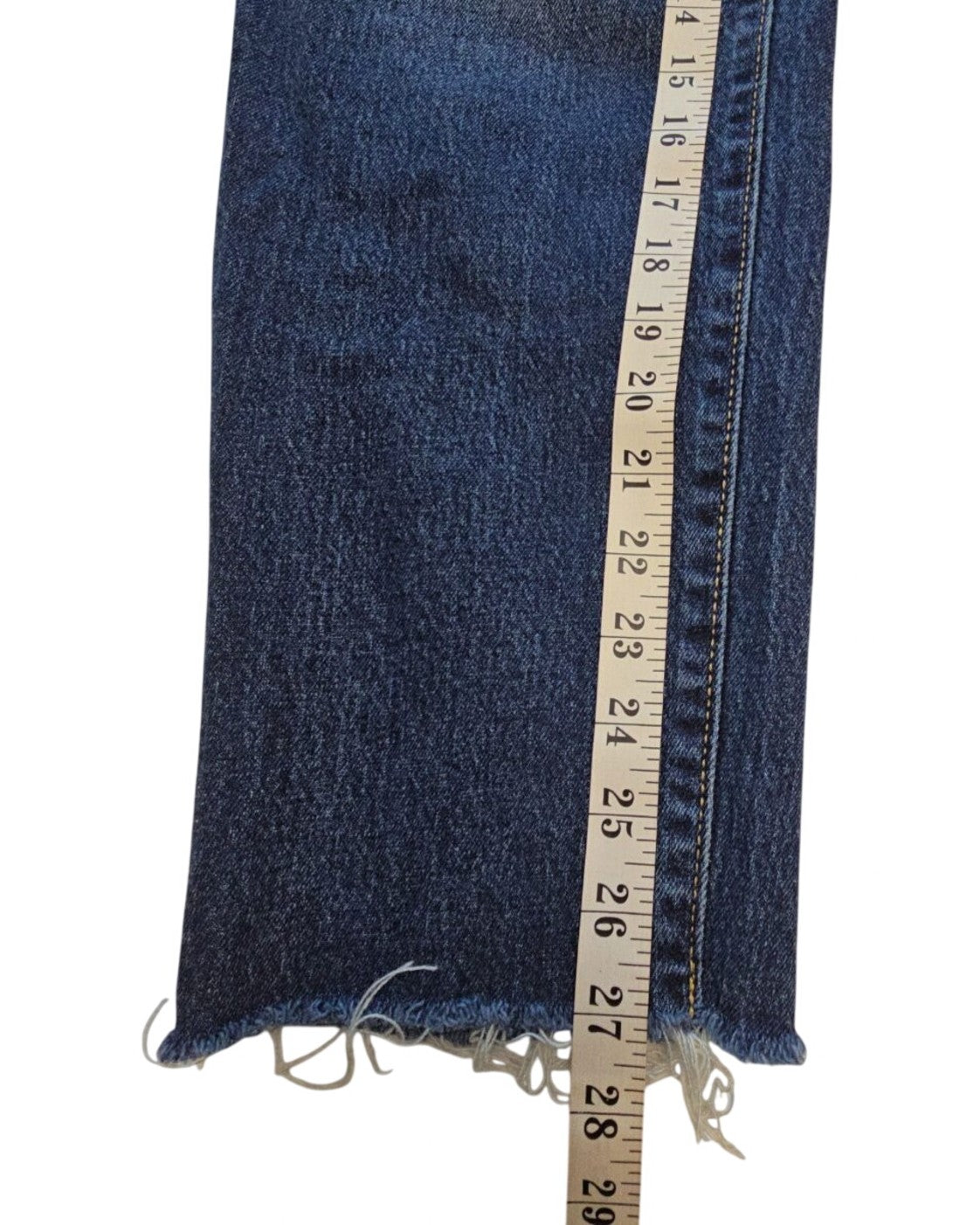Blue Old Navy High-Waisted O.G. Straight Jeans, size 8 – photo 5