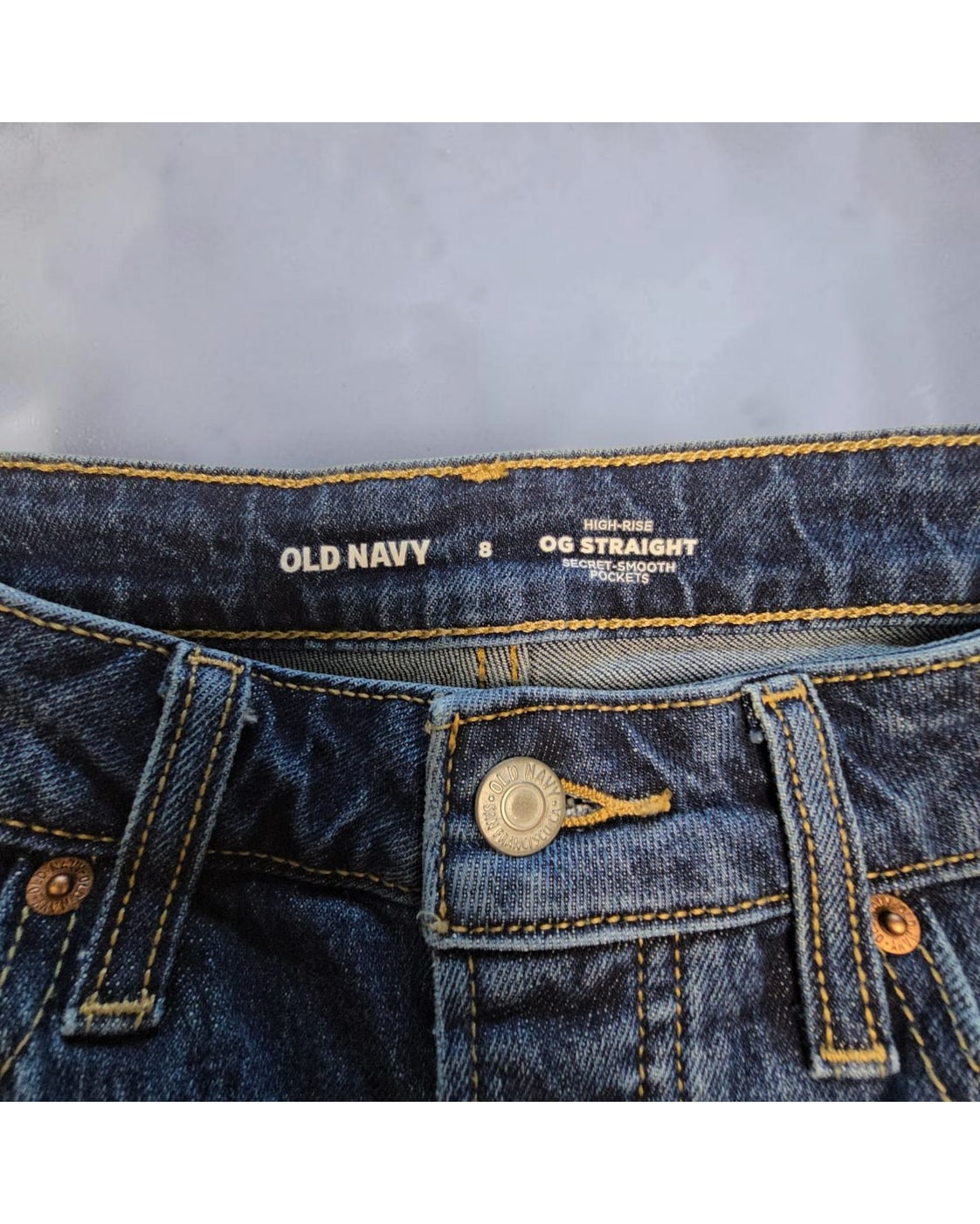 Old Navy High-Waisted O.G. Straight Jeans