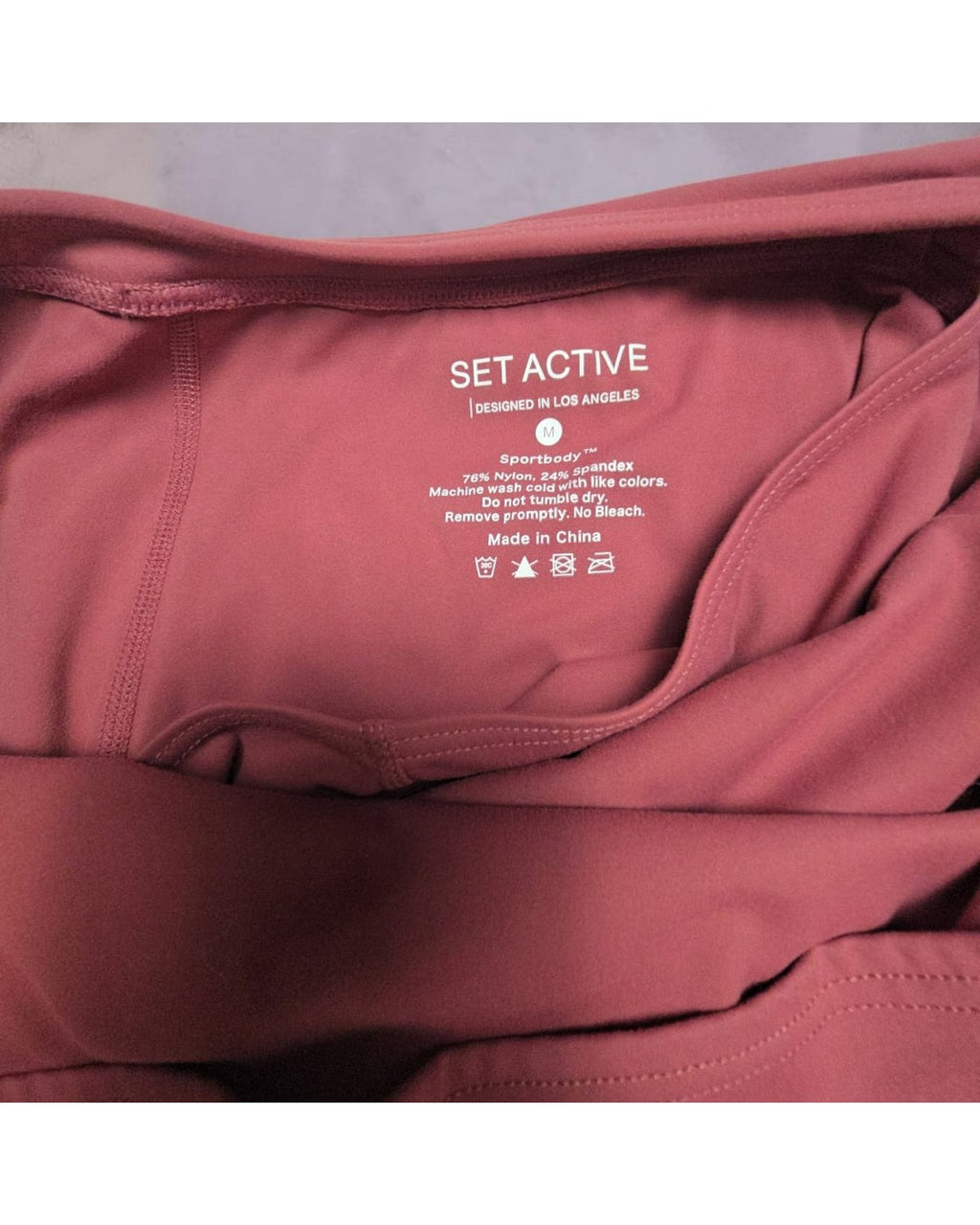 SET ACTIVE Strappy Back Mini Active Dress