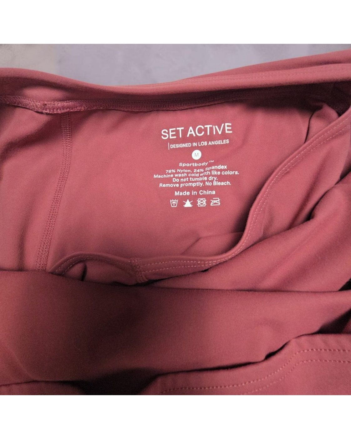 SET ACTIVE Strappy Back Mini Active Dress