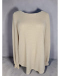 les amis Waffle-Knit Tunic Sweater