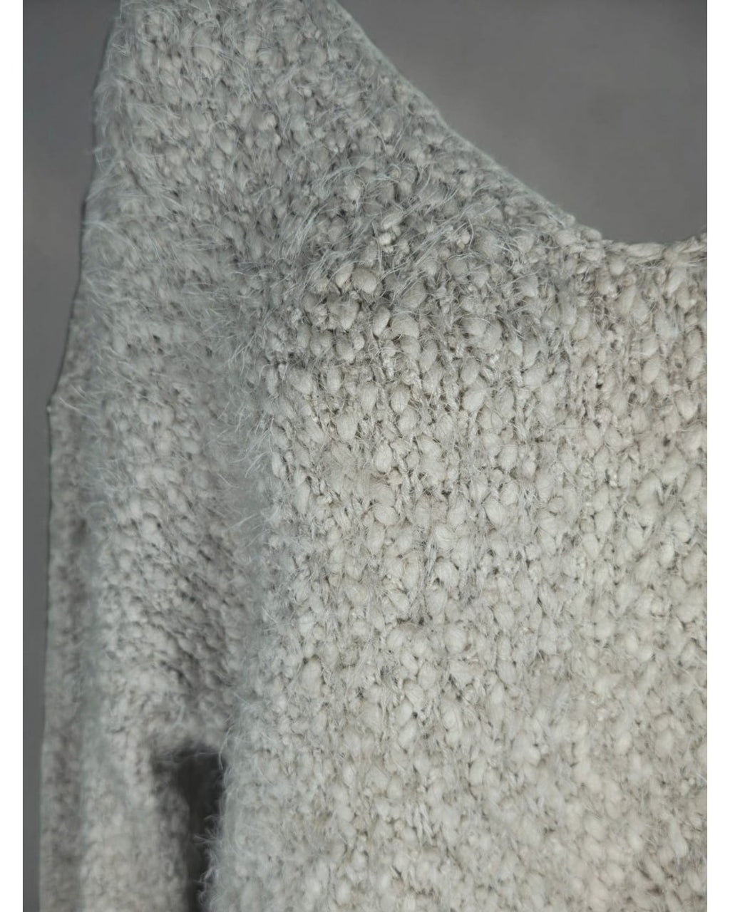 TRIBAL Textured V-Neck Tunic Sweater