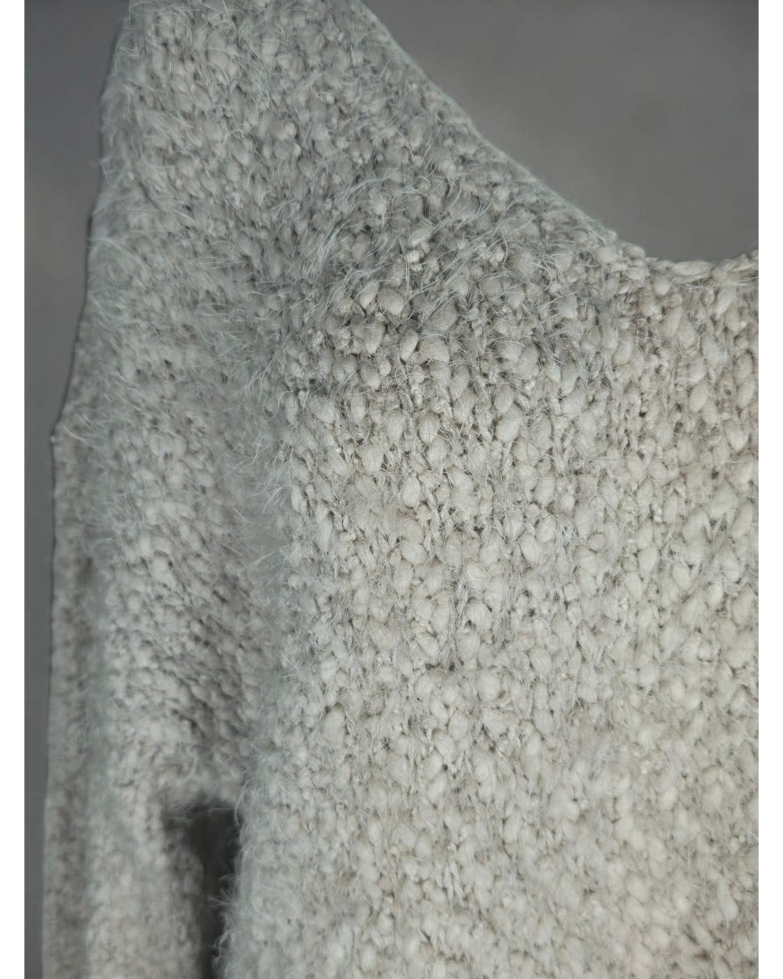TRIBAL Textured V-Neck Tunic Sweater