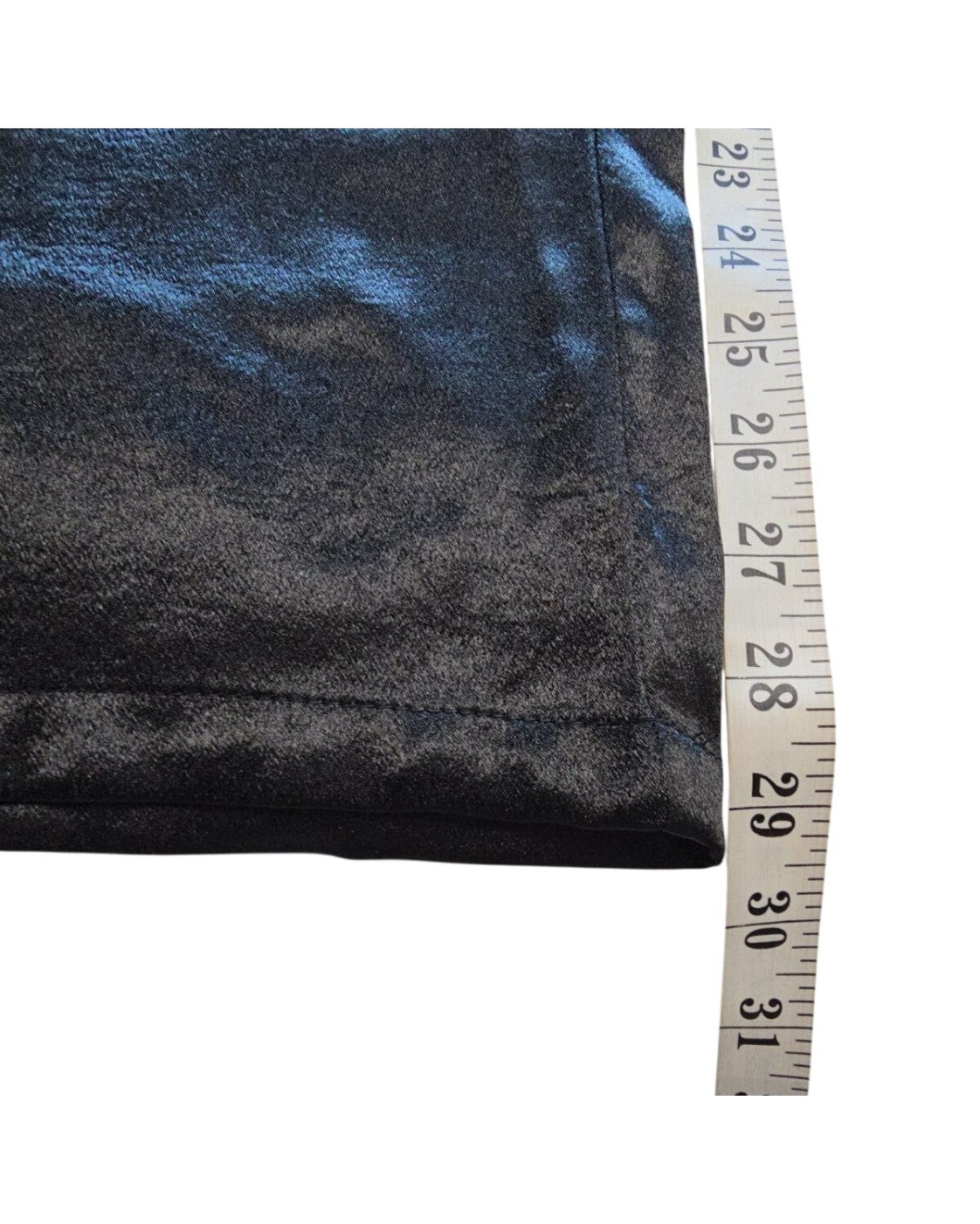 Black DOUBLE ZERO Satin Pants, size L – photo 5