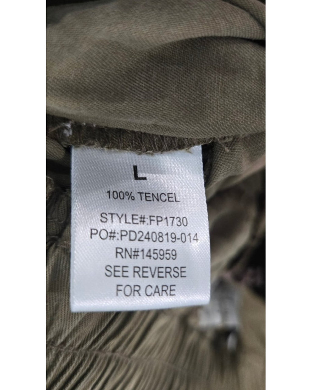DRESS FORUM Satin Cargo Joggers - NWT