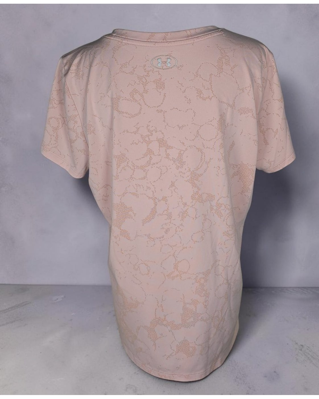 Under Armour Floral Print Short Sleeve Training Top