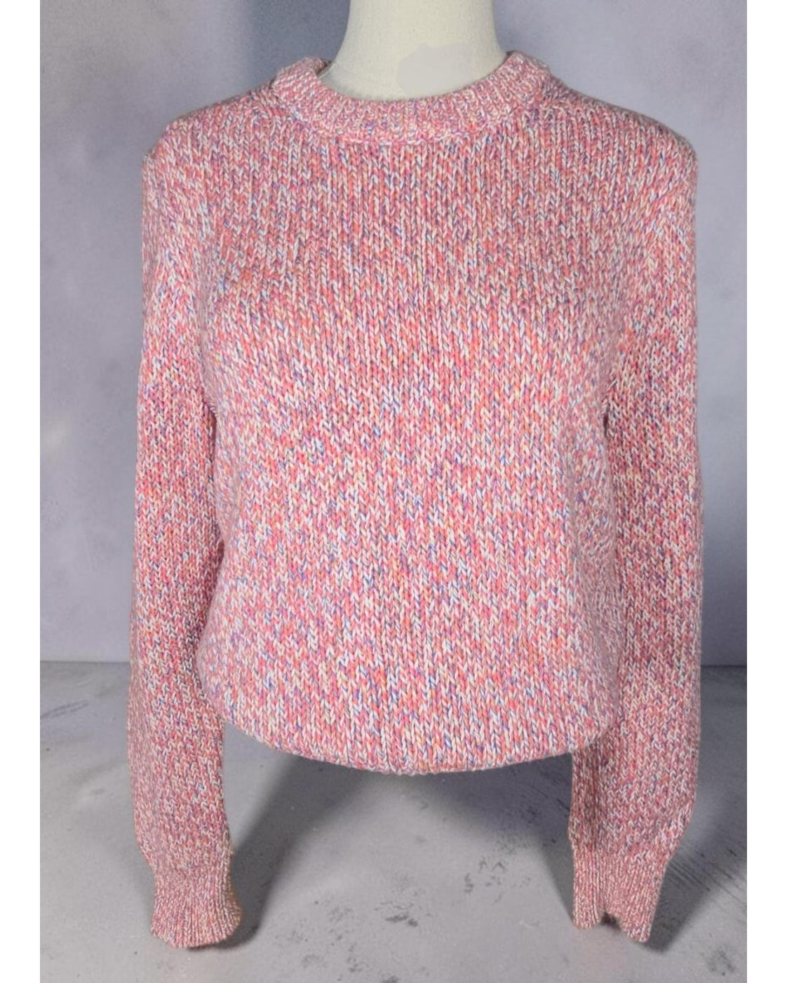 J.CREW Marled Crewneck Sweater