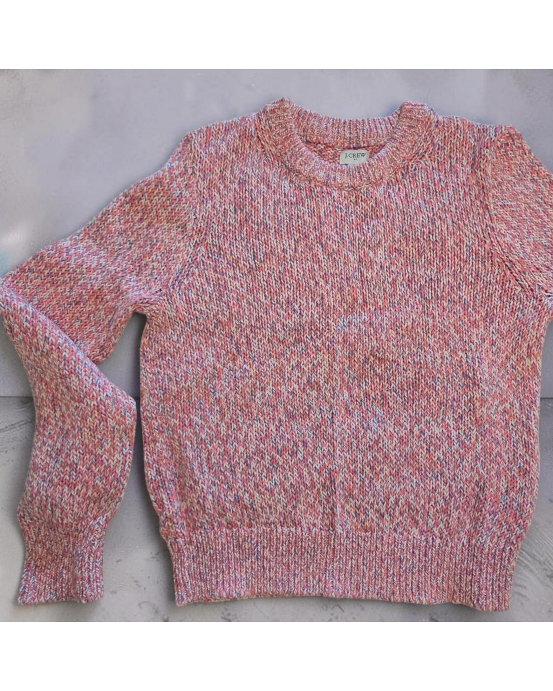 J.CREW Marled Crewneck Sweater