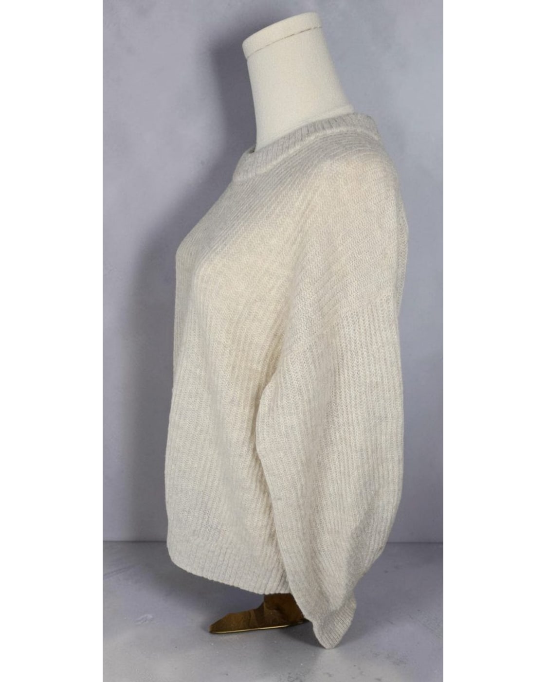EVERLANE Fuzzy Crewneck Sweater