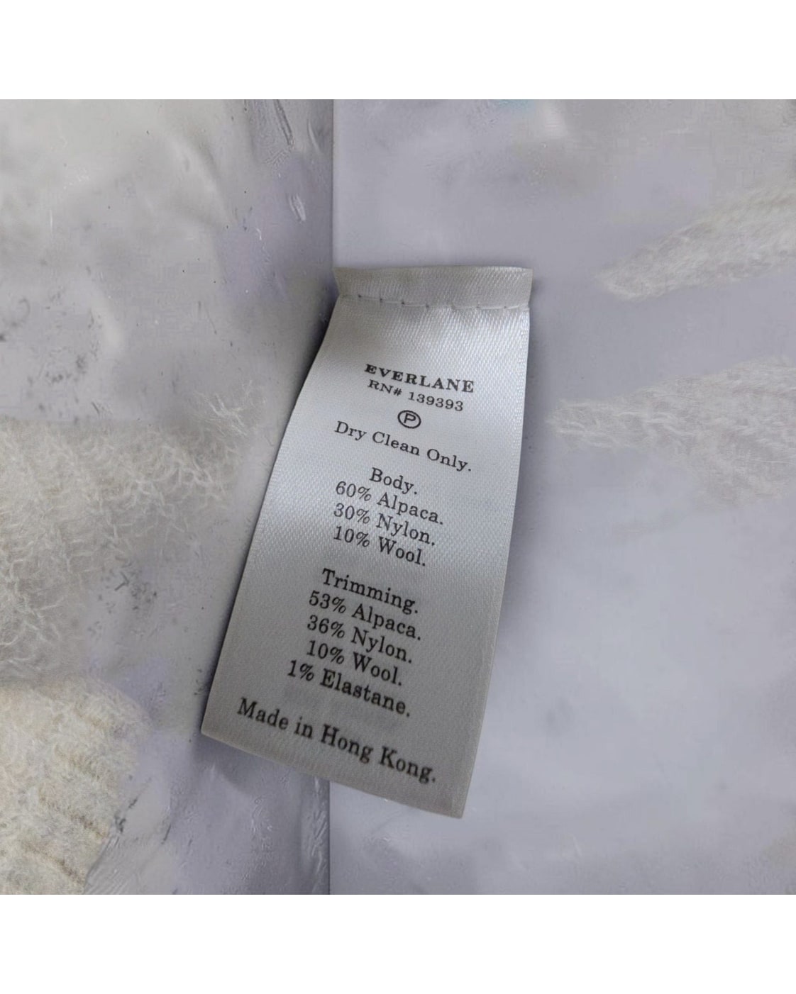 EVERLANE Fuzzy Crewneck Sweater