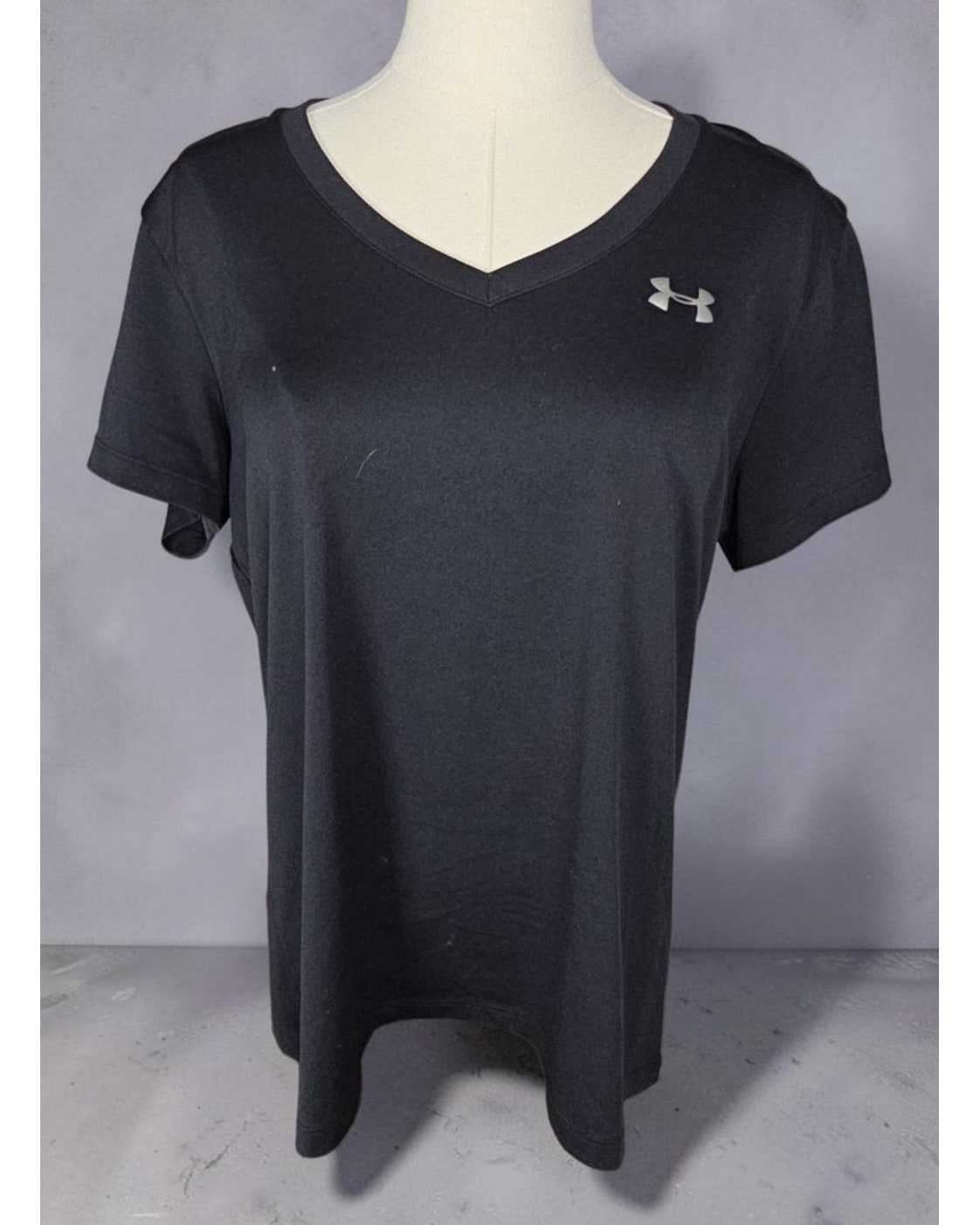 Under Armour HeatGear V-Neck Short Sleeve Training Top