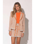 WALTER BAKER Damon Tweed Fringe Blazer - Style# W30549 - NWT