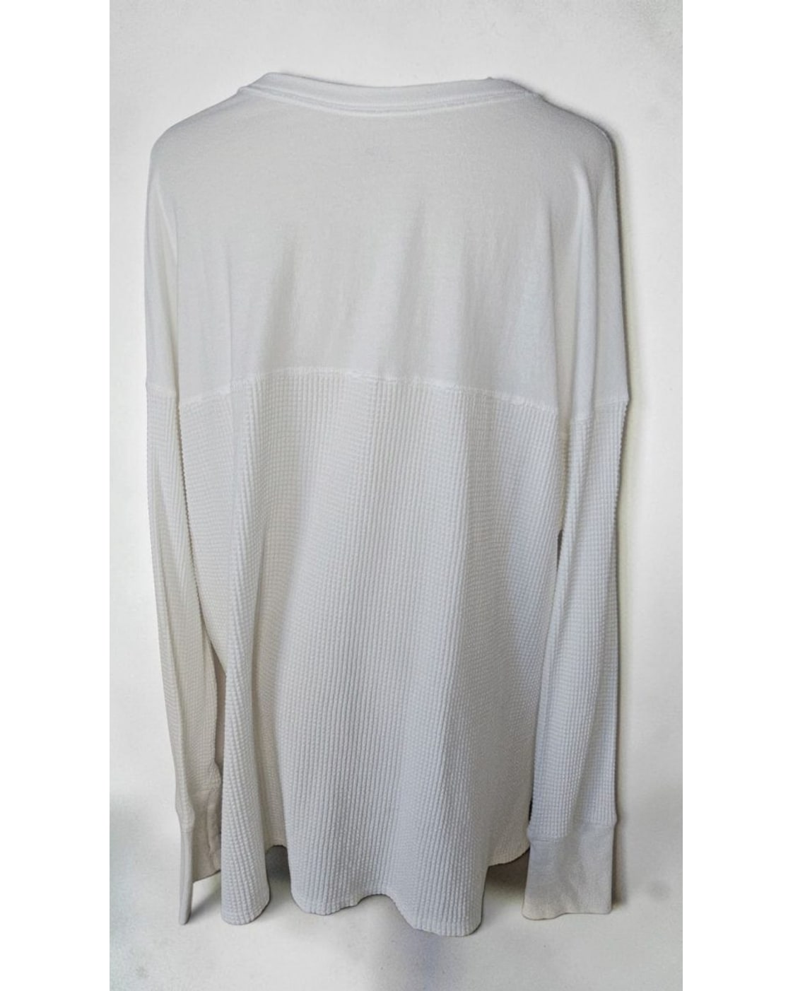 OFFLINE by Aerie Waffle Knit Henley Top