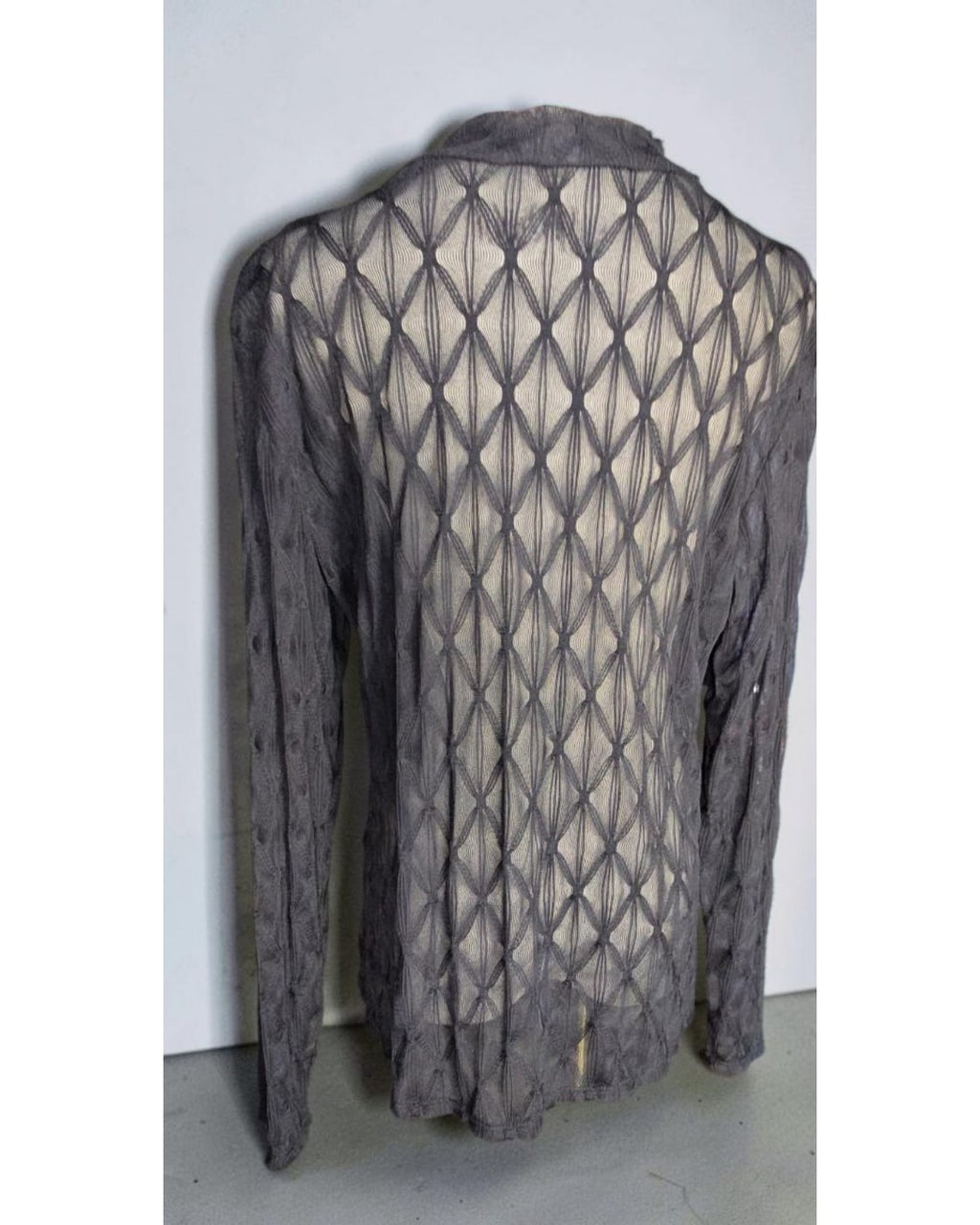 maurices Geometric Sheer Knit Top