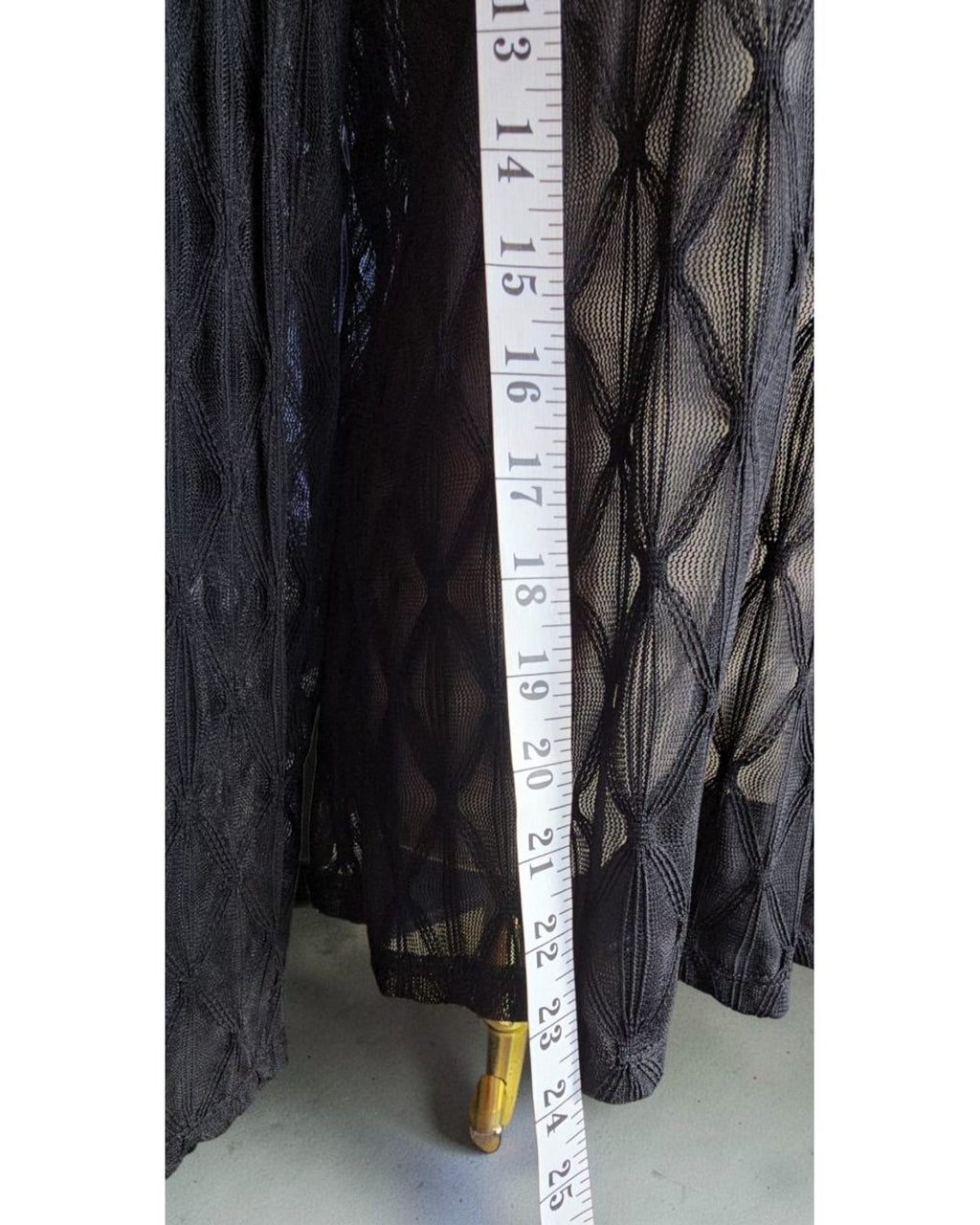 maurices Geometric Sheer Knit Top