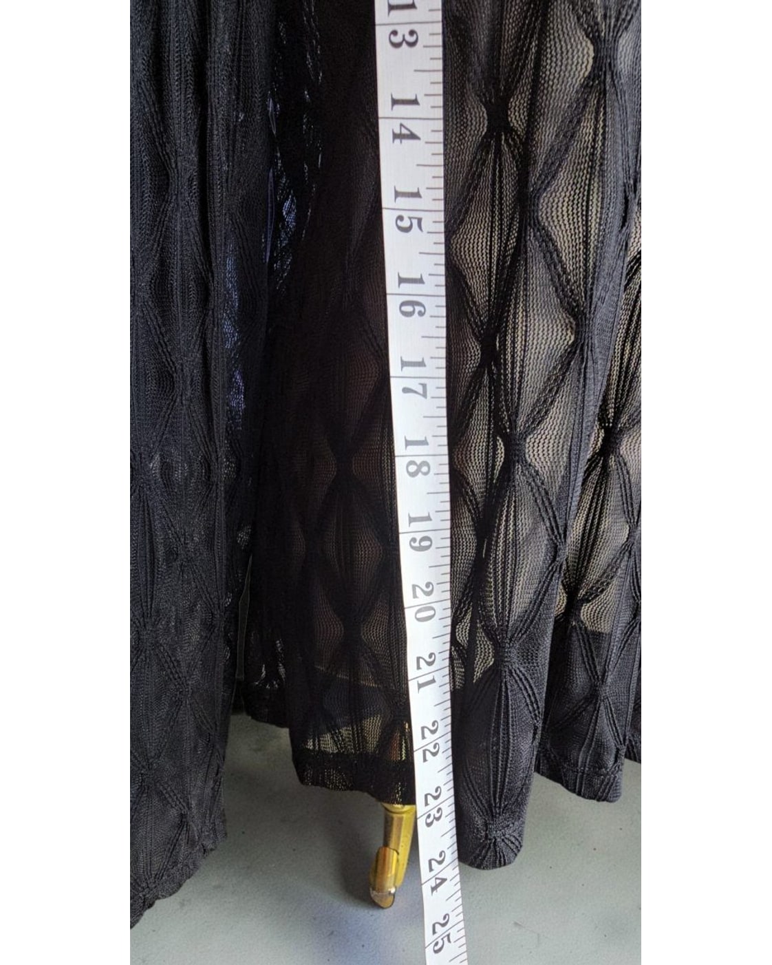 maurices Geometric Sheer Knit Top