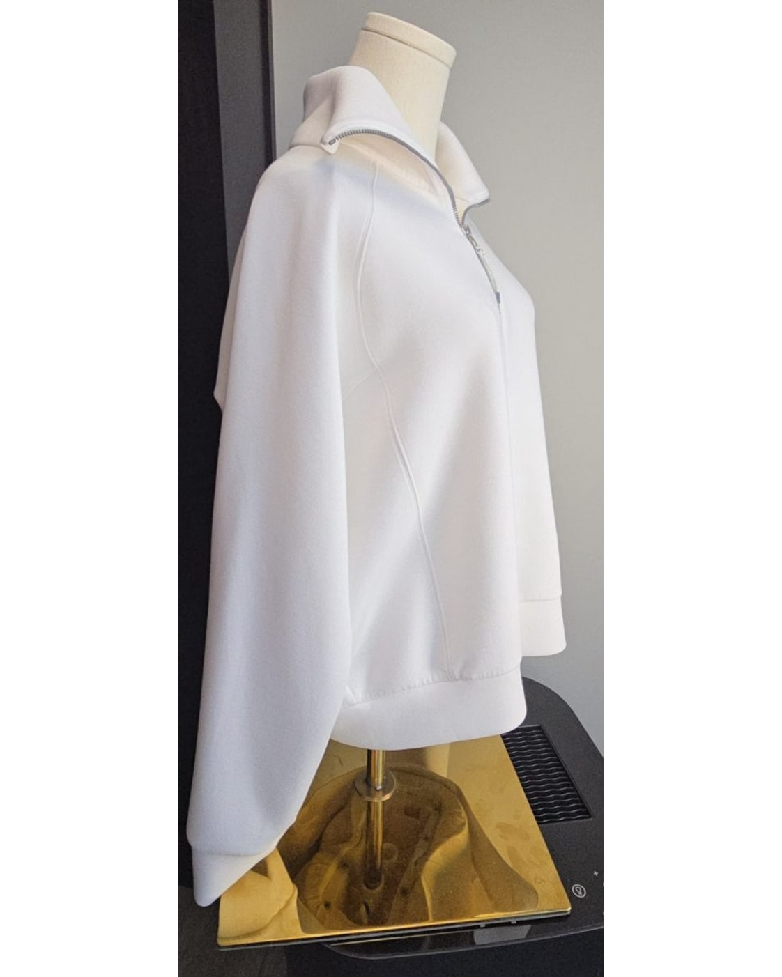 Quarter-Zip Raglan Sweatshirt