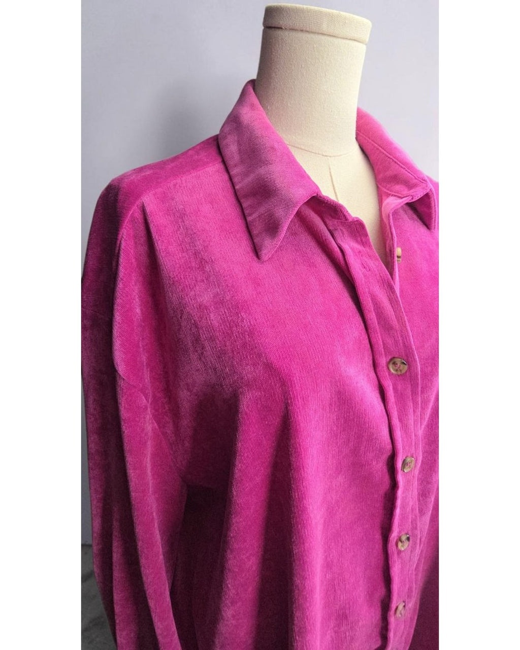HAVE Oversized Longline Button Down Shirt - NWT