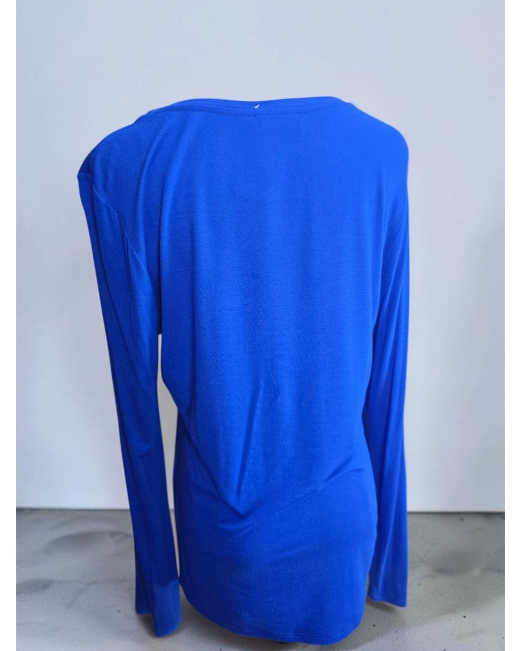 myellement BOUTIQUE Boat Neck Long Sleeve T-Shirt