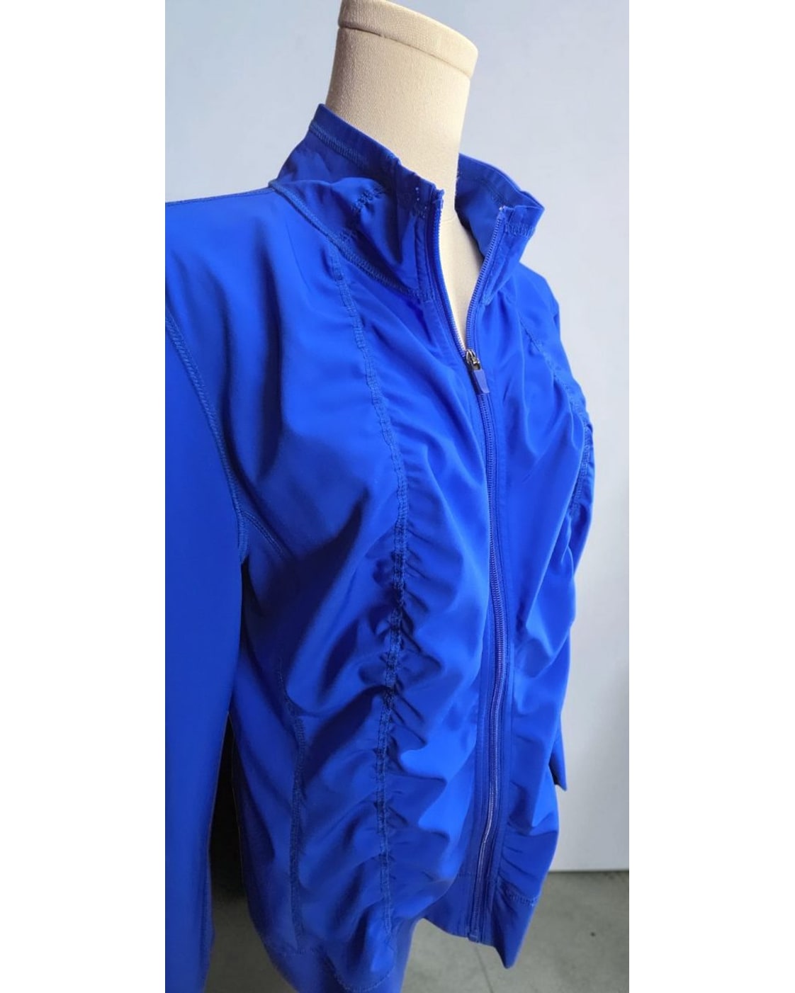 exertek Ruched Full-Zip Performance Jacket