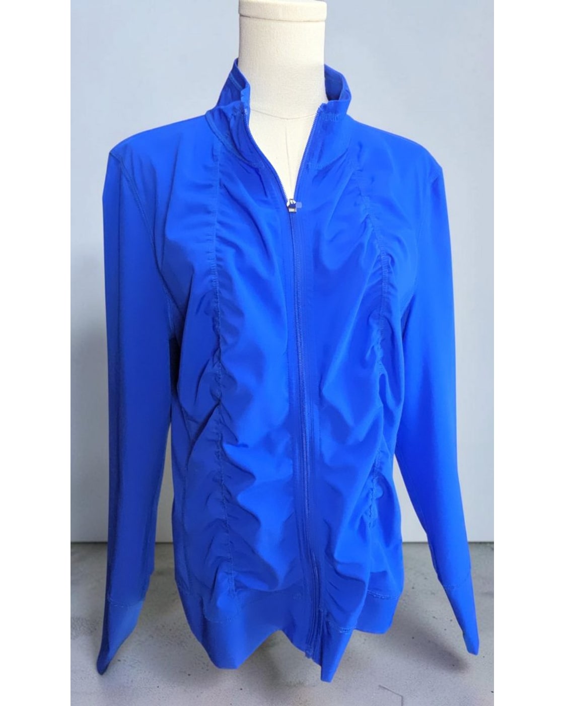 exertek Ruched Full-Zip Performance Jacket