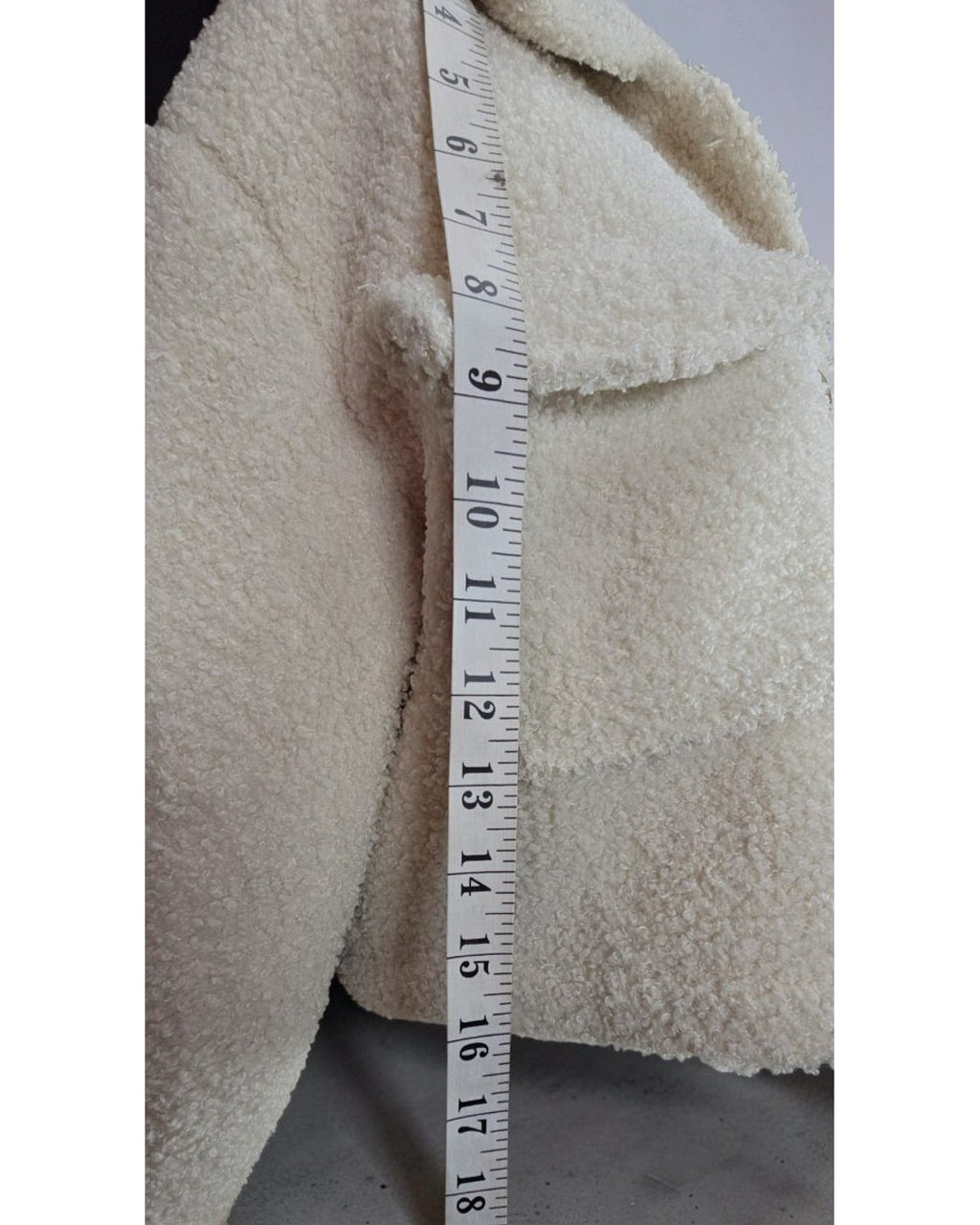 MIMOSA Cropped Sherpa Teddy Jacket