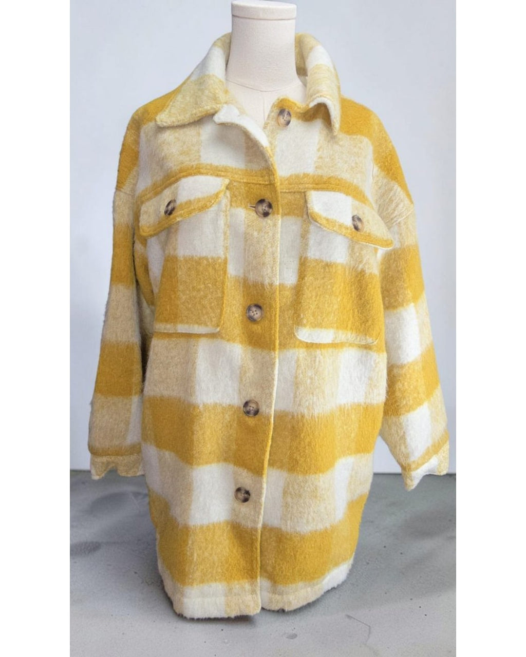 Universal Thread Plaid Oversized Shirt Jacket