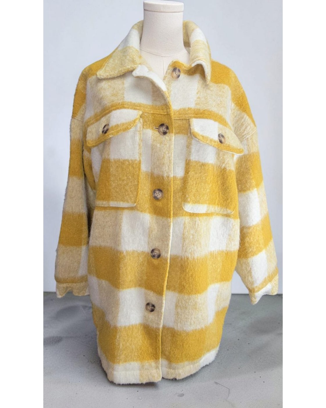 Universal Thread Plaid Oversized Shirt Jacket
