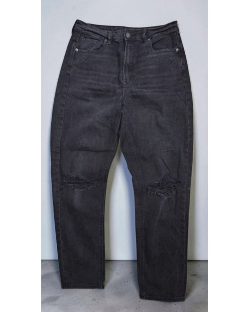 Blue &Denim Distressed High-Waist Slim Straight Jeans 31" Inseam, size 10 – photo 2