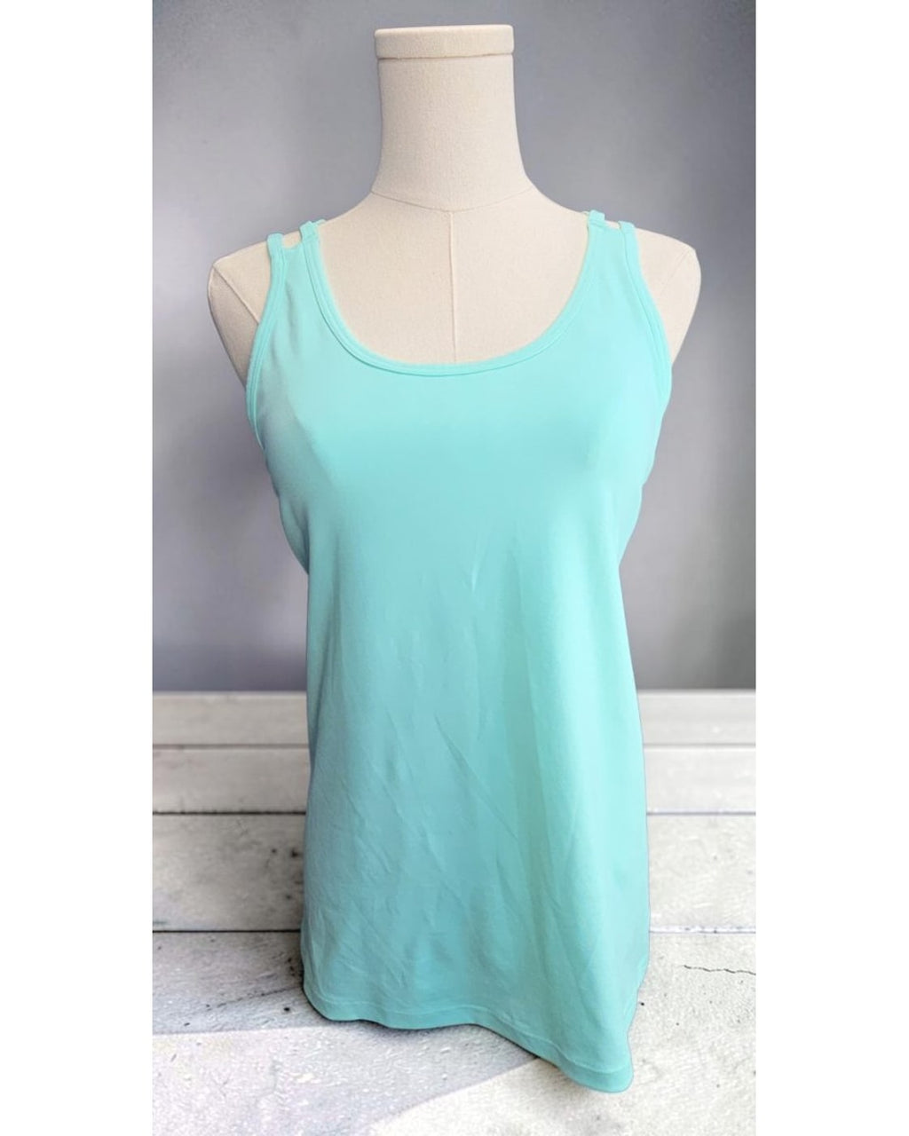GapFit Strappy-Back Shelf Tank