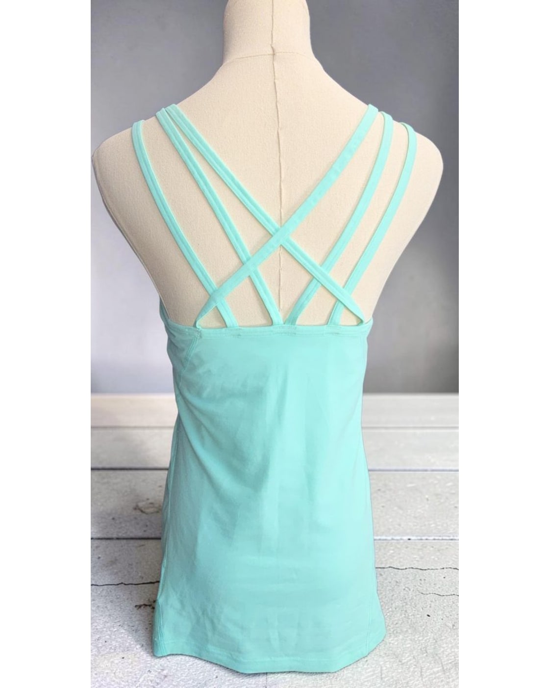 GapFit Strappy-Back Shelf Tank