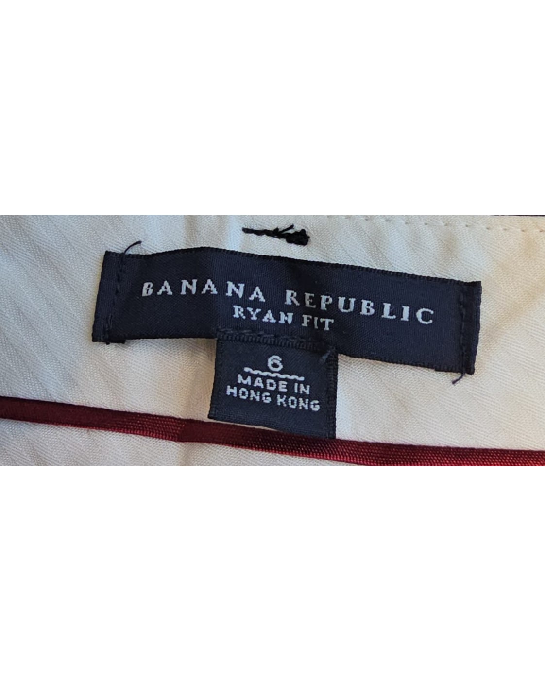 BANANA REPUBLIC Ryan Fit Slim Straight Trousers