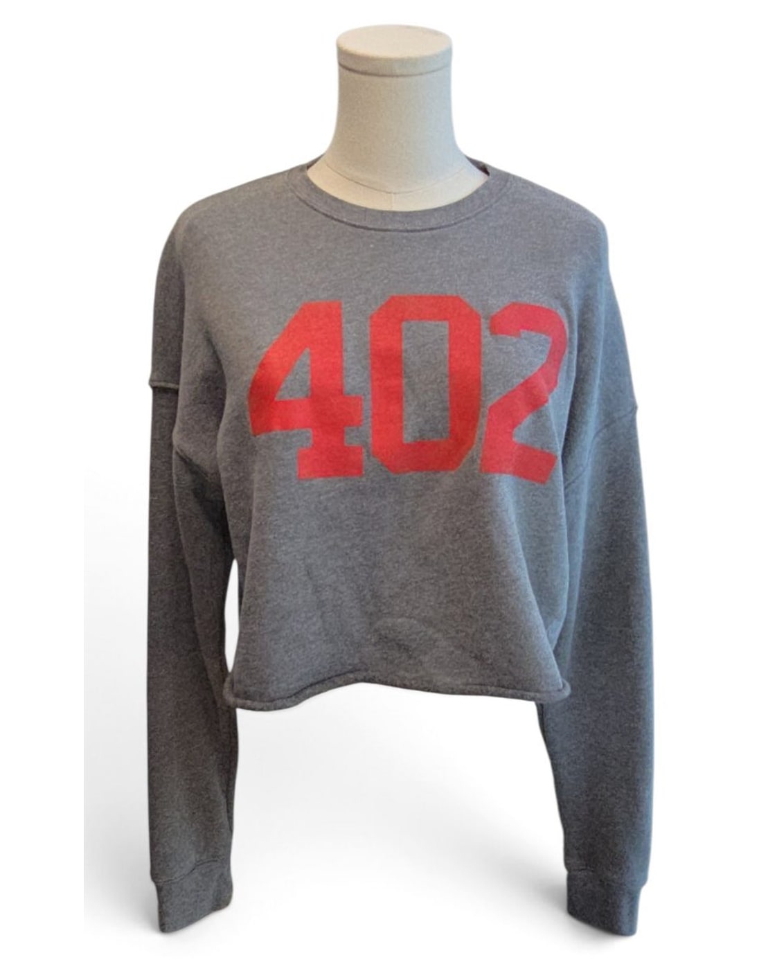 codeword 402 Cropped Crewneck Sweatshirt