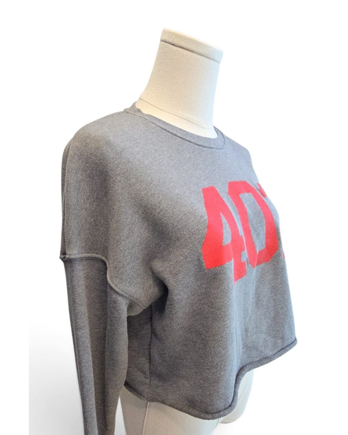 codeword 402 Cropped Crewneck Sweatshirt
