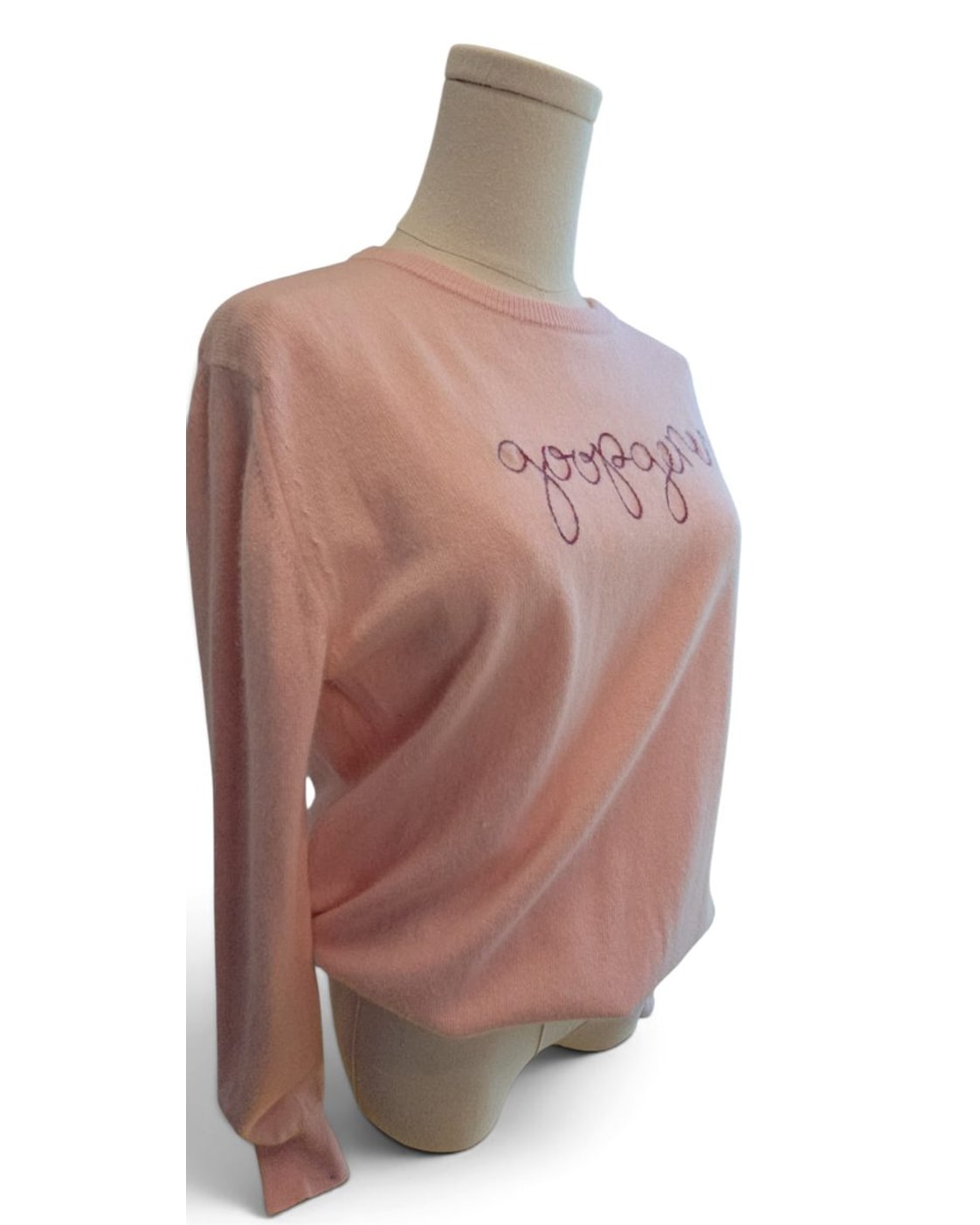 LINGUA FRANCA Go Go Getters Embroidered Sweater