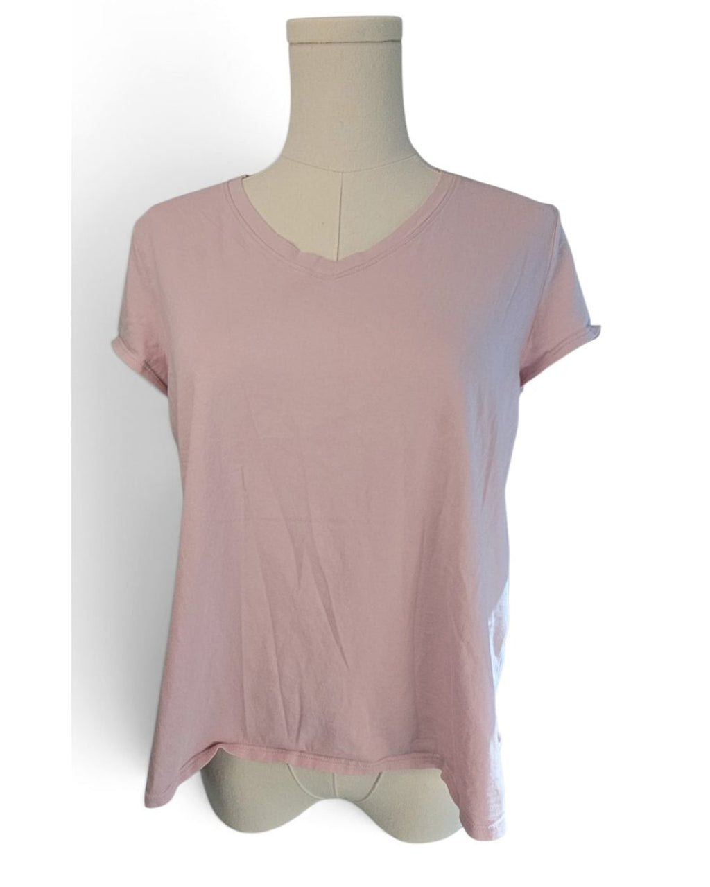 EILEEN FISHER V-Neck Short-Sleeve T-Shirt