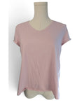 EILEEN FISHER V-Neck Short-Sleeve T-Shirt