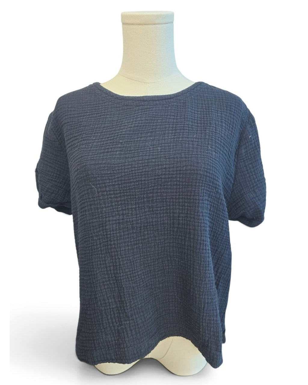 magaschoni Textured Organic Cotton Blouse